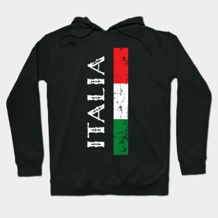 I Love Italia Italy Flag Italian Heritage Hoodie